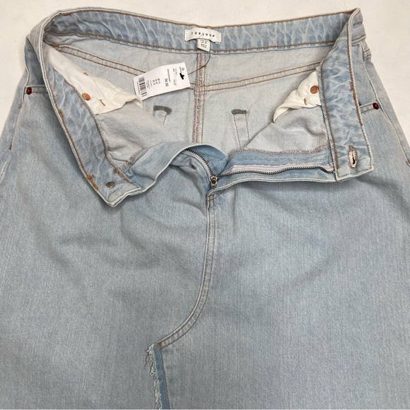 TOPSHOP Raw Hem Denim Midaxi (mid maxi) Skirt - Picture 11 of 15